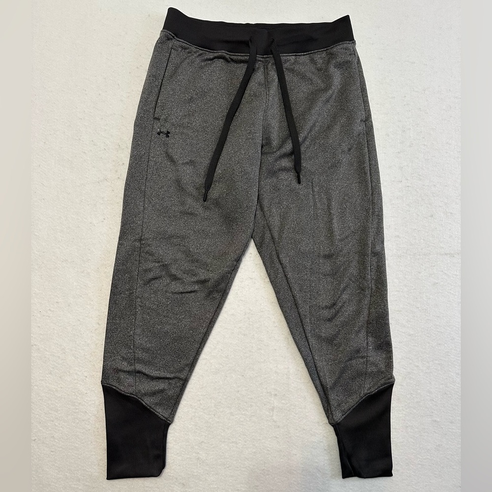 Under Armour Cool Gear Fleece Lined Loose Tapered Cuff Joggers Sweatpants Size M